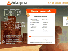 Tablet Screenshot of estudenaanhanguera.com